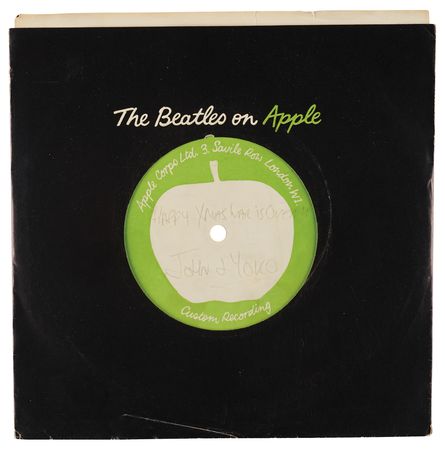 Lot #576 Beatles: John Lennon Apple Records Stereo Acetate for 
