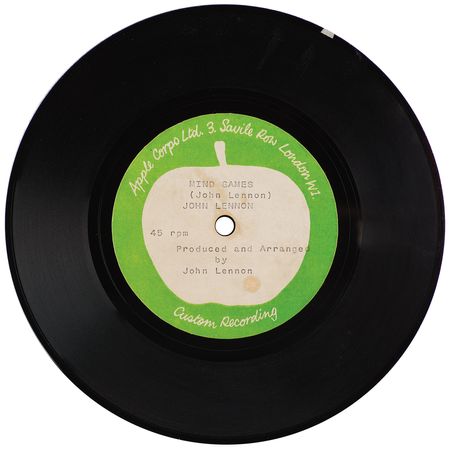 Lot #577 Beatles: John Lennon Apple Records Mono