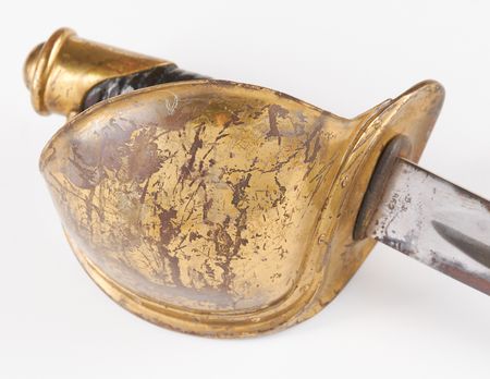 Lot #411 Civil War-Dated US Model 1860 Naval Cutlass by Ames Mfg. Co. - Image 6