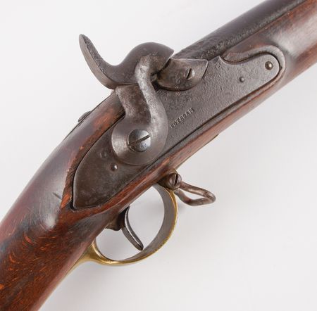 Lot #413 Prussian Model 1809/39 Percussion Musket with Bayonet - Image 4