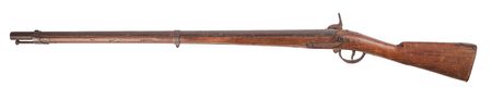 Lot #422 Privately Made Short Percussion Musket Using a US Model 1795 Harpers Ferry Lock - Image 2