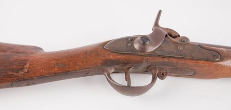 Lot #422 Privately Made Short Percussion Musket Using a US Model 1795 Harpers Ferry Lock - Image 4
