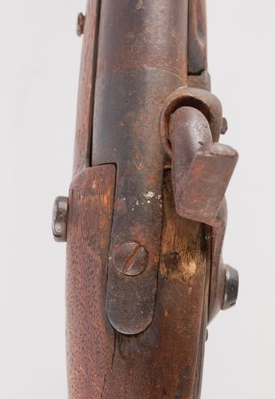 Lot #422 Privately Made Short Percussion Musket Using a US Model 1795 Harpers Ferry Lock - Image 5