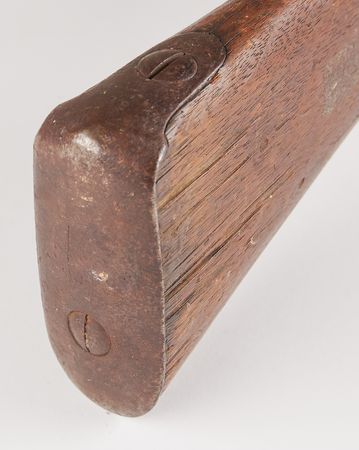 Lot #422 Privately Made Short Percussion Musket Using a US Model 1795 Harpers Ferry Lock - Image 7