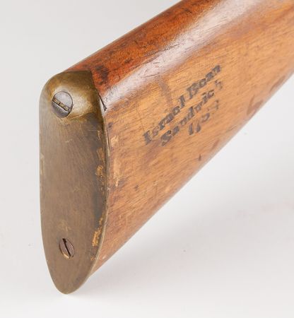 Lot #423 American Flintlock Fowling Gun with French 1763-1766 Pattern Musket Lock - Image 10