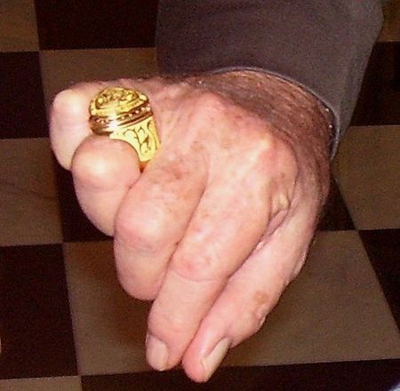 Lot #5308 Apollo 14 Gold-and-Platinum Masonic Ring with Flown Lunar Relics - From the Personal Collection of Edgar Mitchell - Image 12