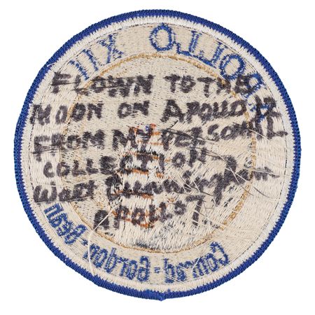 Lot #5247 Apollo 12 Flown Patch - From the Personal Collection of Walt Cunningham - Image 2