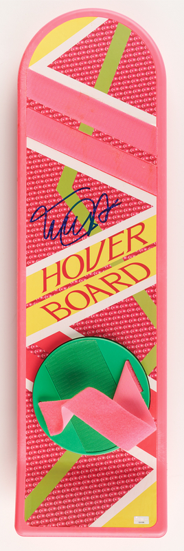Lot 613 Michael J. Fox Signed Replica 'Back to the Future' Hover Board