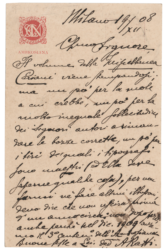 Lot 209 Pope Pius XI Autograph Letter Signed
