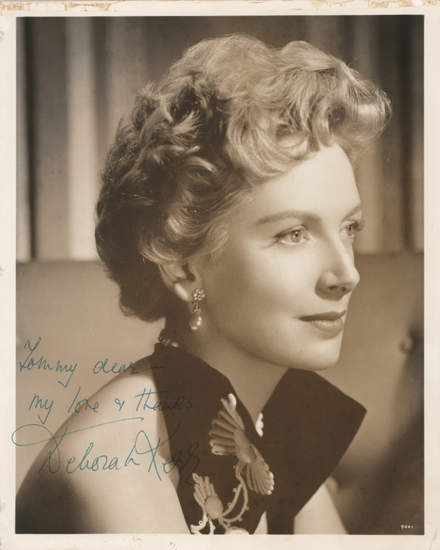 Lot 625 Deborah Kerr Signed Photograph
