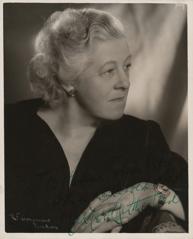 Lot 656 Margaret Rutherford Signed Photograph