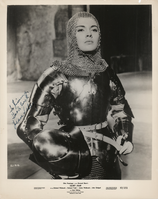 Lot 660 Jean Seberg Signed Photograph