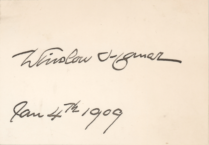 Lot 438 Winslow Homer Signature