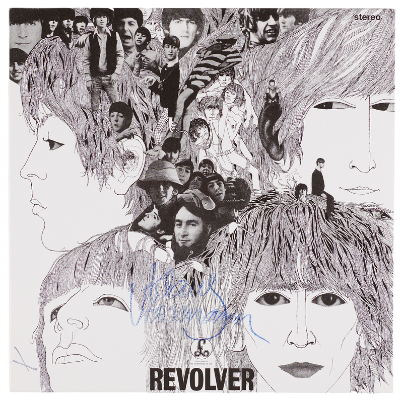 Lot 559 Beatles: Klaus Voormann Signed Album - Revolver