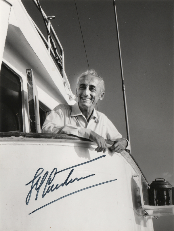 Lot 276 Jacques Cousteau Signed Photograph