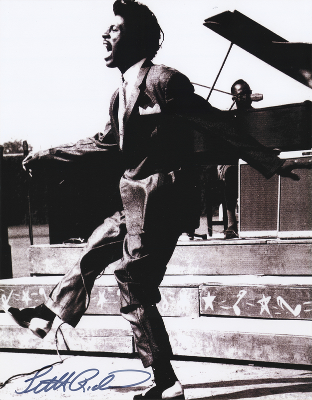 Lot 569 Little Richard Signed Oversized Photograph