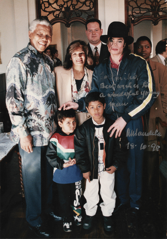 Lot 226 Nelson Mandela Signed Photograph