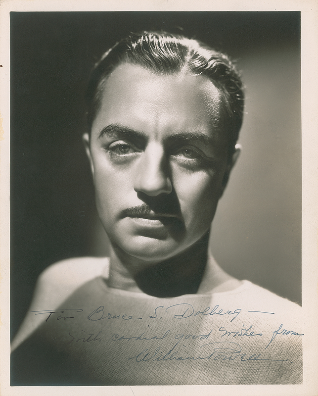 Lot 653 William Powell Signed Photograph