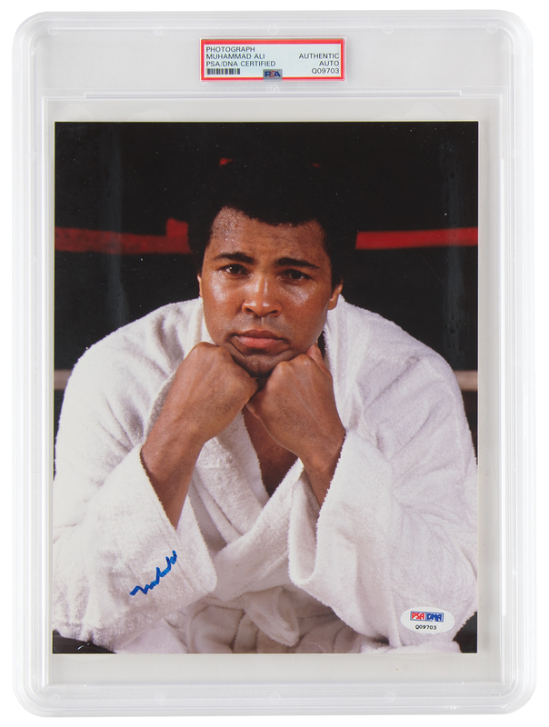 Lot 680 Muhammad Ali Signed Photograph