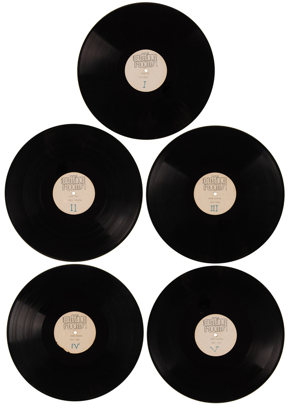 Lot 549 Beatles: John Lennon (Mind Games) and Frank Sinatra (Live at Carnegie Hall) Master Cutting Room Acetates (3)