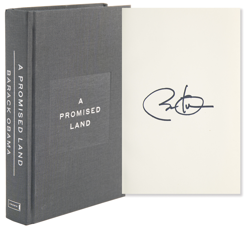 Lot 125 Barack Obama Signed Book - A Promised Land