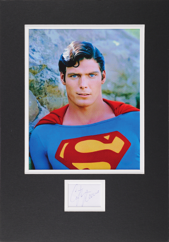Lot 655 Christopher Reeve Signature