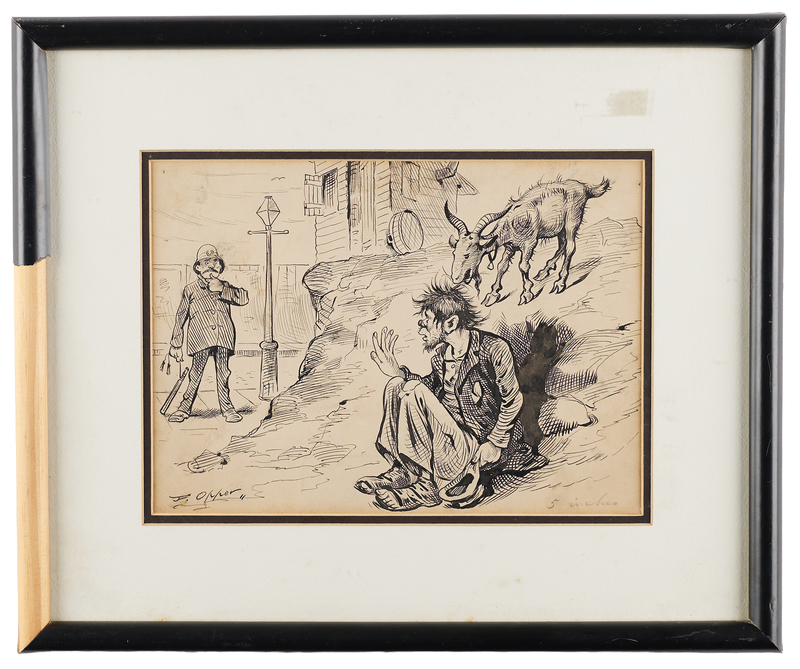 Lot 468 Frederick Burr Opper Original Artwork