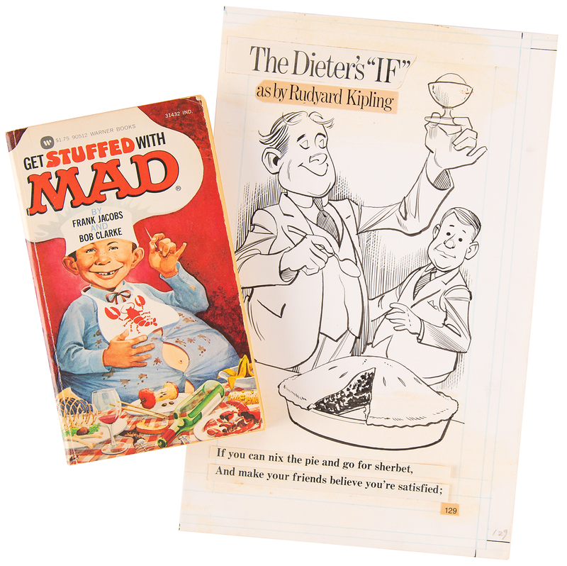 Lot 467 MAD: Bob Clarke Original Artwork