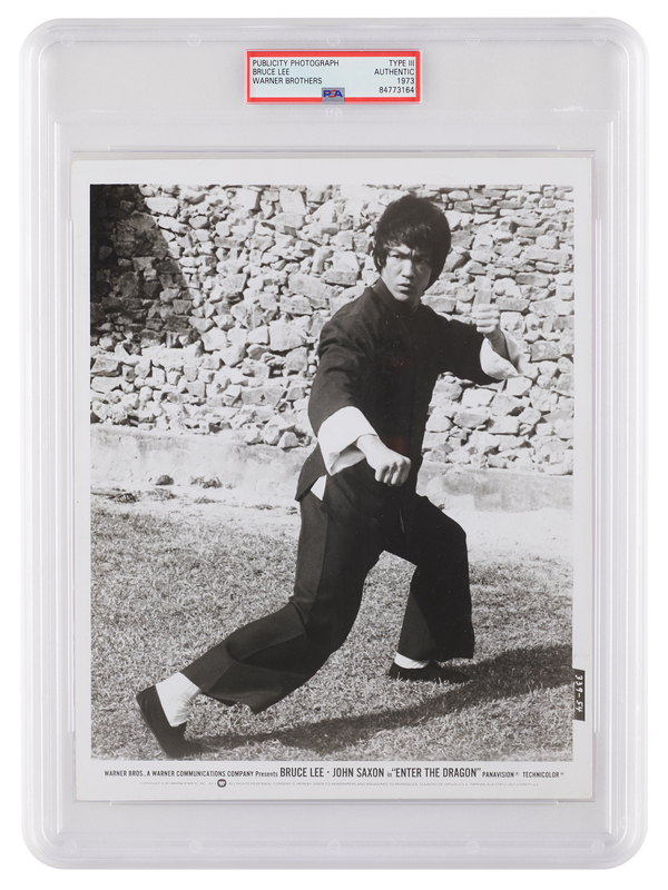 Lot 629 Bruce Lee Original Photograph - PSA Type III