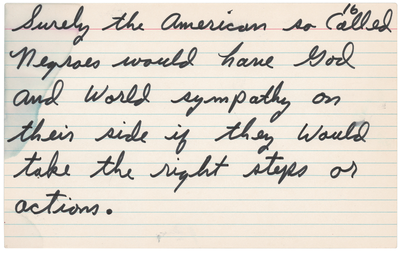 Lot 683 Muhammad Ali Handwritten Note