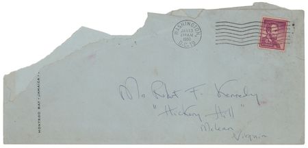 Lot #76 Jacqueline Kennedy Autograph Letter Signed to Ethel Kennedy - Image 2