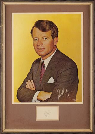Lot #148 Robert F. Kennedy Signature