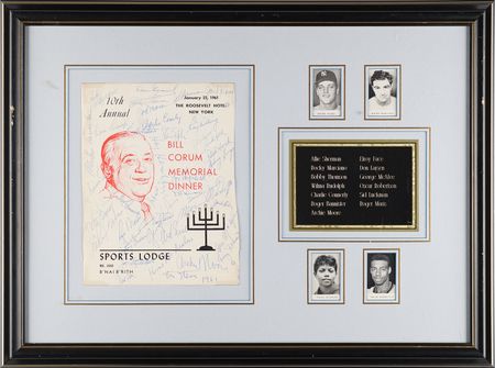 Lot #690 Rocky Marciano, Roger Maris, and Other