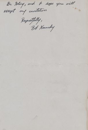 Lot #145 Robert F. Kennedy Typed Letter Signed on His New Justice Department Post and His 1951 Overseas Trip with John F. Kennedy - 