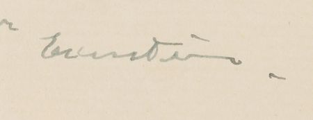 Lot #250 Albert Einstein Autograph Letter Signed to an Opponent Physicist: 
