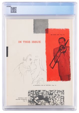 Lot #642 Marilyn Monroe: Playboy #1 - An Iconic Issue of the Men's Magazine - CGC VF- 7.5 - Image 2