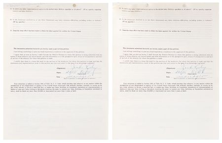 Lot #289 Jack Ruby Carousel Club Archive with (7) Signed Checks, (1) DS for the Employment of a Limbo Dancer, and Other Ephemera - Image 3