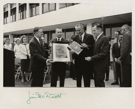 Lot #364 Jim McDivitt Signed Photograph