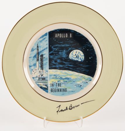 Lot #378 Frank Borman Signed Apollo 8 Collector's