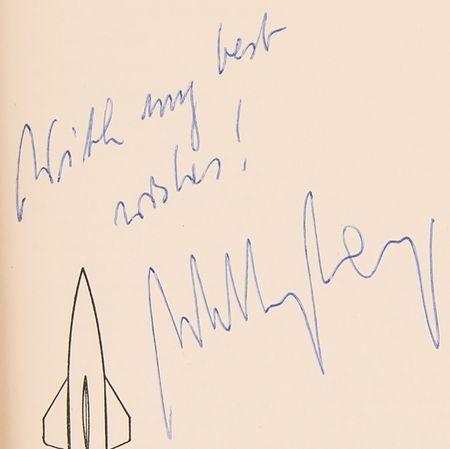 Lot #511 Willy Ley Signed Book - Rockets, Missiles, and Space Travel - Image 2
