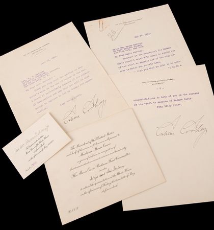 Lot #6 Calvin and Grace Coolidge Archive of (100+) Signed Letters Dated Between 1921 and 1933 - Over Half Signed as President and First Lady - Image 2