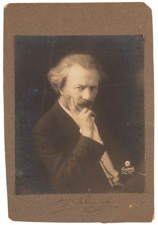 Lot #539 Ignace J. Paderewski Signed Photograph