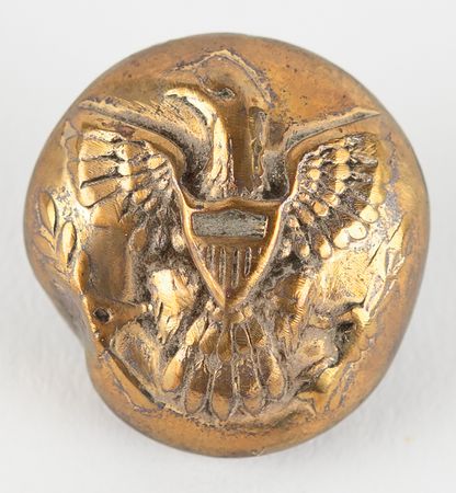 Lot #308 Battle of the Little Bighorn Brass Button