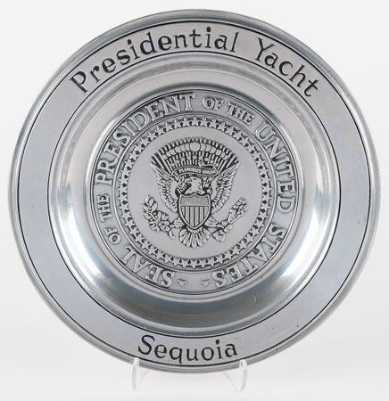 Lot #132 USS Sequoia Presidential Yacht Pewter
