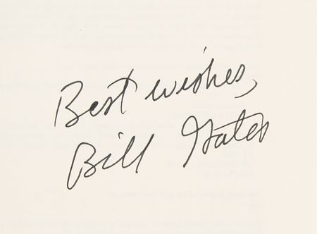 Lot #237 Bill Gates Signed Book - The Road Ahead - Image 2