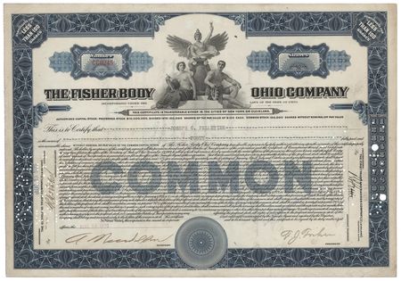 Lot #241 Joseph C. Pelletier Signed Stock Certificate - Image 2