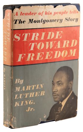 Lot #215 Martin Luther King, Jr. Signed Book - Stride Toward Freedom - Presented to the Owner of the Marsalis Mansion Motel - Image 3