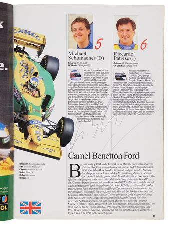 Lot #679 Ayrton Senna and Alain Prost Signed '1993 FIA Formula One World Championship' Program - Image 3