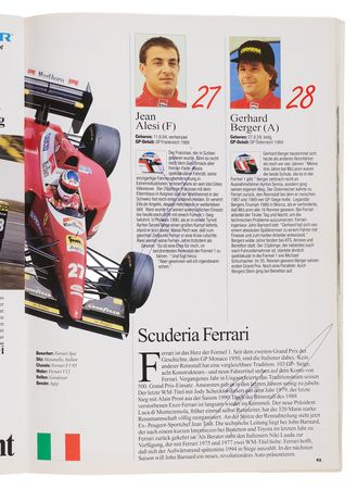Lot #679 Ayrton Senna and Alain Prost Signed '1993 FIA Formula One World Championship' Program - Image 6