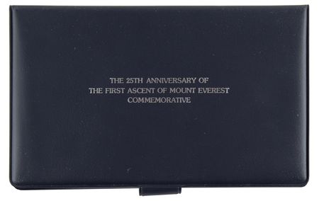 Lot #278 Edmund Hillary and Tenzing Norgay Signed Commemorative Cover - Image 3